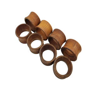 Fabrication d'anneaux de serviette en bois, design personnalisé de luxe, fournisseurs indiens en gros, anneaux de serviette en bois d'acacia - Product Image 6