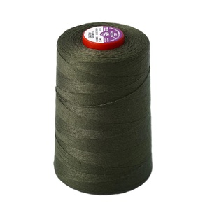 Bas quantité minimale de commande HL AGON FIL DE POLYESTER TOURNÉ SUR MESURE FIL DE POLYESTER FIL TAILLE 5000Yards OEM Échantillon gratuit Fil à coudre pour la maroquinerie, Denim - Product Image 2