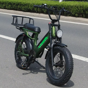 จักรยานไฟฟ้าล้อโต 48v ใช้แบตเตอรี่ลิเธียม พร้อมชั้นวางของ - Product Image 1