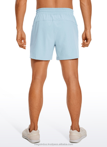 Pantalones Cortos Deportivos para Hombre, 100% Algodón, Ligeros, de Secado Rápido, Transpirables, Impermeables, para Gimnasio, Fitness, Running, con Bolsillos - Product Image 3