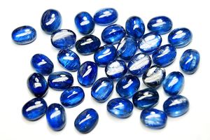 พลอยไคยาไนต์ทรงวงรีขนาด6x4มม. ถึง10x8มม. หลวมอัญมณีไคยาไนต์ที่ดีที่สุดสำหรับการทำเครื่องประดับ - Product Image 6