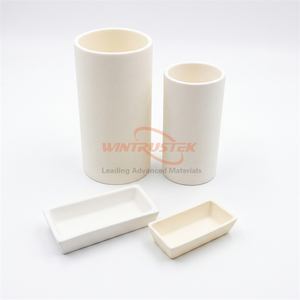 Creusets cylindriques en céramique d'alumine de haute pureté pour la fusion en laboratoire - Product Image 5