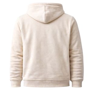 Felpa con Cappuccio Kappa Alpha Psi da Uomo, in Pile Crema con Lettere Greche Ricamate, Tasca Frontale, Vestibilità Regolare, Abbigliamento Invernale - Product Image 5