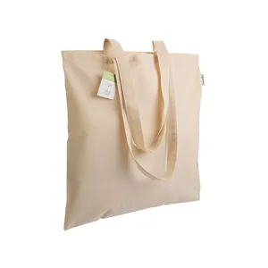Borsa Tote in Cotone Biologico Eco-Friendly con Manici Lunghi, Gadget Promozionali - Product Image 1