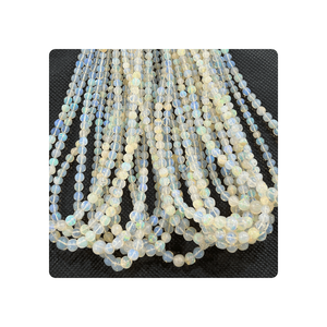 High Quality Ethiopian <b>Opal</b> Beads 4-5mm Smooth Round Ball Sphere Shape Natural <b>Opal</b> With Beautiful <b>Fire</b> Jewelery Making Design - Product Image 3
