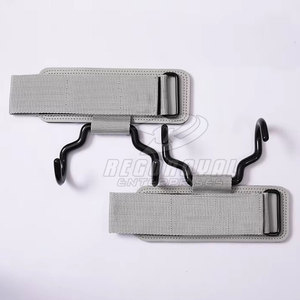 ตะขอมือยกน้ำหนักยกสายรัดข้อมือสำหรับยกน้ำหนักออกกำลังกายยิมยกน้ำหนัก - Product Image 5