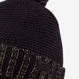 หมวกบีนนี่ไหมพรมฤดูหนาวแบบกำหนดเอง  ถักทอเรียบ  พร้อมโลโก้แบบสั่งทำ  สำหรับผู้ใหญ่  คุณภาพสูง  บริการ OEM  แบบลำลองทั่วไป  แบบกำหนดเอง - Product Image 2