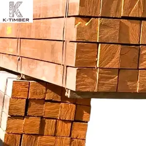 Bûches de bois naturel bois matières premières bois de chêne africain Sipo Dimensional Lumber vente en gros Angola construction revêtement de sol bâtiment