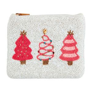 Monedero Elegante Hecho a Mano con Cuentas de Semillas, Cartera Pequeña Bordada, Bolsa para Monedas con Bordado de Cuentas, Monedero de Regalo Hecho a Mano - Product Image 4