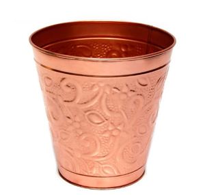 ที่ปลูกต้นไม้โลหะแบบปรับแต่งได้กระถางต้นไม้ชุบทองแดงใช้ในสวนกลางแจ้ง - Product Image 5