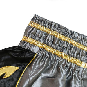 Pantalones Cortos de Muay Thai para Hombre, Pantalones Cortos de Boxeo, 2023 - Product Image 3