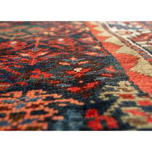 Alfombra de Lana Anudada a Mano Kiaan Blue Paem-35, Alfombra Rectangular para Sala de Estar con Patrón Geométrico de Gran Área, para Adolescentes, para Pasillo - Product Image 3