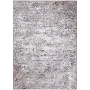 Alfombra de Lujo Geométrica con Diseño Desgastado y Juego para Sala de Estar, 8mm, Pelo Suave, Alta Densidad, Tejido Wilton, Resistente a la Decoloración - Product Image 3