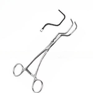 Dale Abrazadera vascular periférica 18cm Abrazaderas de cirugía cardiovascular de calidad manual de acero inoxidable alemán de la mejor calidad - Product Image 1