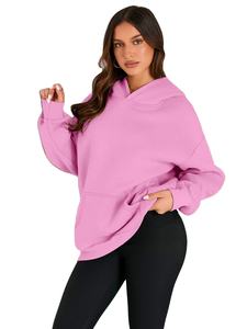 Vêtements d'hiver pour femmes, sweats à capuche oversize, décontractés, amples, vintage, en jersey, pulls, imprimés personnalisés, écologiques - Product Image 4