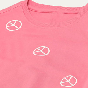 Los más vendidos de calidad en blanco de lana de gran tamaño OEM de tamaño real de impresión personalizada Logo cuello redondo MOQ sudadera de mujer - Product Image 5