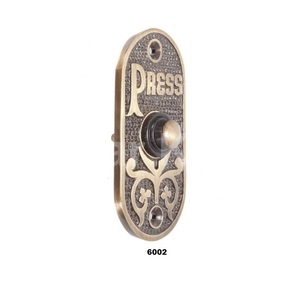 Hot bán Antique Brass treo tường doorbells trang trí push button doorbells đối với Home phổ cửa nhà để xe - Product Image 1