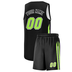 Tenues de basket-ball sur mesure en grande taille pour les équipes de club, chemises réversibles à double couche - Product Image 4