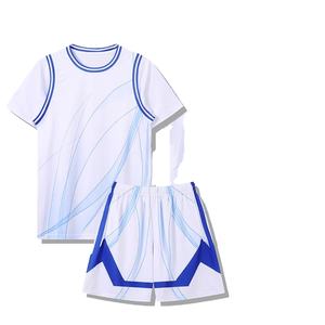 ชุดยูนิฟอร์มบาสเก็ตบอลชาย ระบายอากาศได้ดี ขนาดปรับแต่งได้ กระชับเข้ารูปทุกทิศทาง ชุดฝึกซ้อมบาสเก็ตบอล ลายพิมพ์แบบรีดร้อน - Product Image 3