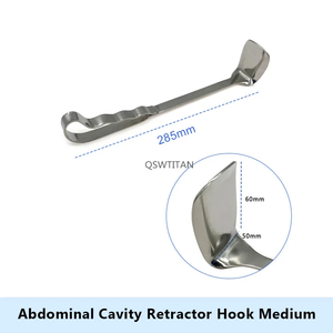 Gancho retractor de cavidad Abdominal 1PC L M S Instrumento quirúrgico ortopédico de Surgiright - Product Image 5