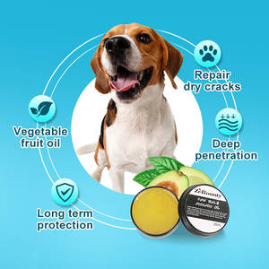 Baume pour animaux de compagnie personnalisable, écologique, à base d'extrait d'avocat naturel et de vitamine E, hydratant et réparateur, pour chiens, chats, nez et griffes - Product Image 5