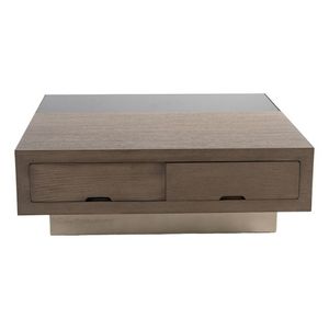 Pietra Table Basse Teck Acajou Bois de Suar Autres Meubles de Salle à Manger San Pierre Noyer 1411358 - Product Image 1