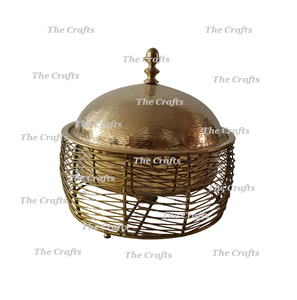 หม้อตุ๋นสแตนเลสสีทองจานหม้อปรุงอาหารจานร้อนคุณภาพดีกว่าสำหรับอุปกรณ์ครัว - Product Image 1