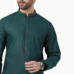 Nouvelle conception de costumes Shalwar Kameez pour hommes musulmans, coton de haute qualité, séchage rapide, sans plis, faible MOQ, toutes saisons - Product Image 5