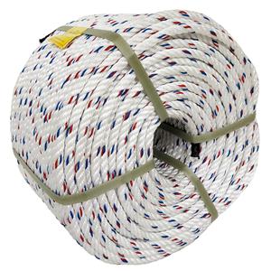 Meilleure vente du vendeur 10MM * 4S * 220M blanc rouge bleu PP Z/S torsion corde de pêche excellente qualité pour l'agriculture et l'emballage - Product Image 2