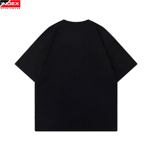 Camiseta con estampado de logotipo de fabricación personalizada de alta calidad 100% algodón, camisetas lisas de gran tamaño para hombre - Product Image 6