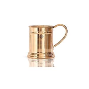 Martelé brillant fini cuivre moscou Mule tasse avec poignée en laiton pour boisson froide bière vin boire utilisation maison Bar hôtel décor - Product Image 3