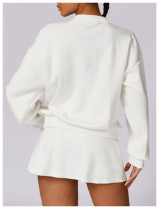 Vêtements design de luxe avec strass Bling Vêtements pour femme Ensemble survêtement de sport à capuche personnalisé avec strass - Product Image 2