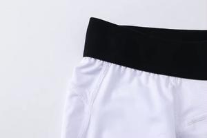 Venta caliente pantalones cortos de gimnasio para Hombres estilo de calle diseño personalizado compresión transpirable único pantalones cortos de malla sólida cintura elástica - Product Image 5