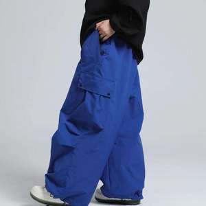 Pantalons de ski amples et chauds pour hommes Pantalons de ski baggy d'hiver d'extérieur imperméables Pantalons de snowboard pour femmes Vêtements - Product Image 3