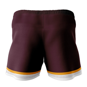 Tenue d'équipe de rugby personnalisée OEM de haute qualité, ensemble de maillots de sport imprimés par transfert thermique 100 % polyester - Product Image 4