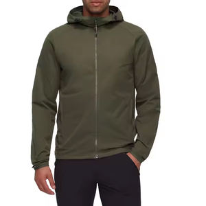 Chaqueta cortavientos de moda para hombre, impermeable, transpirable, a prueba de viento, ligera, para deportes al aire libre, con diseño reflectante, servicio OEM - Product Image 1