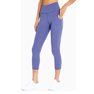 Vêtements de sport personnalisés de haute qualité collants hauts en nylon doux pour femmes pantalons leggings de yoga à taille élastique pour l'entraînement de gymnastique et le levage des fesses - Product Image 1