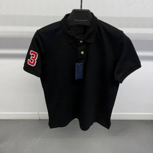 Camiseta de Algodón Lisa para Hombre, Manga Corta, Cuello en V, Casual, Transpirable, Ecológica, OEM, ODM, Logotipo Personalizado Bordado en la Parte Delantera, Lisa - Product Image 1