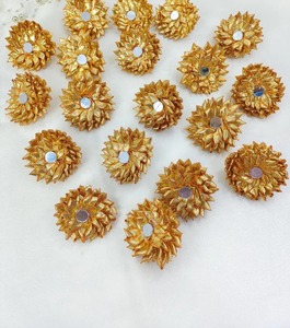 Anillos Ajustables Dorados con Espejo Gota, Regalos de Compromiso para Damas de Honor, Idea de Regalo para Invitados, Anillo de Ceremonia Musulmana Nikah, Recuerdo de Boda - Product Image 5