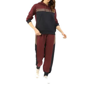 Survêtements sur mesure pour femmes Sweat à capuche en coton de haute qualité avec votre propre logo imprimé - Product Image 1