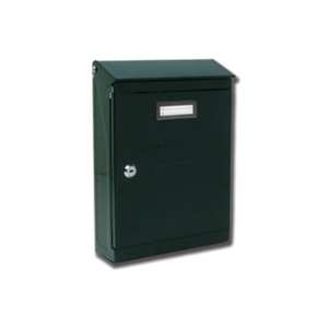 Caja de Correo Modelo Evolución con Techo y Cerradura de Cilindro H.320 Verde - Product Image 1