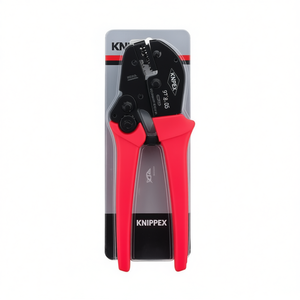 คีมย้ำสายไฟแบบสองมือยี่ห้อ Knipex สำหรับขั้วต่อแบบไม่หุ้มฉนวน  คีมย้ำสายไฟแบบไม่หุ้มฉนวนสำหรับเครื่องย้ำสายไฟ - Product Image 3