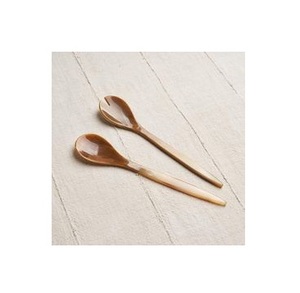Cubiertos de cocina ecológicos de diseño personalizado Cuerno de búfalo natural pulido completo para hoteles Restaurantes Producto de artesanía natural - Product Image 2