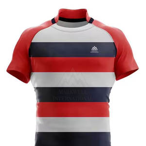 Uniforme de rugby respirant sur mesure ensembles haut de gamme en différentes couleurs disponibles à la vente - Product Image 4