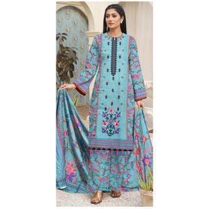 OEMODM Service Custom Logo Ready to Wear Casual Dresses From Pakistan Shalwar Kameez Embroidery Design With Woolen <b>Shawl</b> Adults - Product Image 2