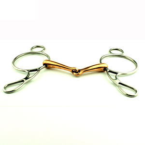 บิตม้าสแตนเลสแบบตะวันตกสำหรับมืออาชีพ ใช้ซ้ำได้ - บิตปากม้าที่สวมใส่สบาย - Product Image 2