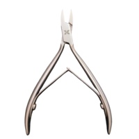 Coupe-ongles latéral professionnel en acier inoxydable de qualité médicale pour manucure et pédicure, outil à cuticules pour orteils et doigts, ouverture large pour ongles