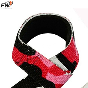 Correas de levantamiento de pesas de algodón en forma de 8, de la mejor calidad, en oferta, para levantamiento de pesas, culturismo y soporte de muñecas. - Product Image 3