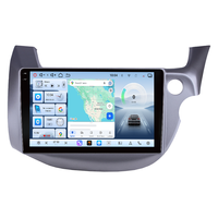 Autoradio Android 15 2 Din avec GPS, écran IPS 4+64 Go, processeur octa-core, enregistreur stéréo DSP pour Honda FIT Jazz RHD 2007-2013, 10,1 pouces, Bluetooth, Wifi