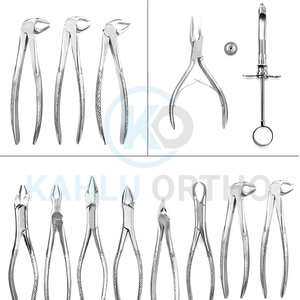 Sản phẩm tốt nhất dụng cụ nha khoa thiết lập của 45 cái với hộp thép chất lượng cao tốt nhất bán nha sĩ công cụ bởi kahlu chỉnh hình - Product Image 4